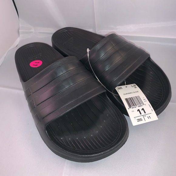 adidas duramo slide all black
